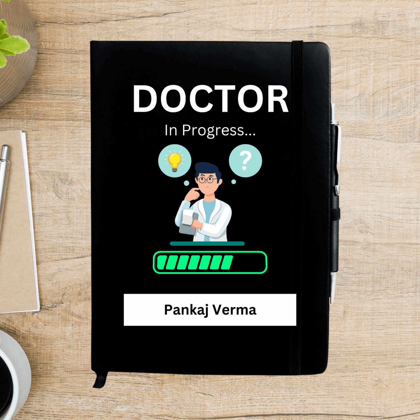 Doctor in Making Personalized Diary - Happy Jugnu