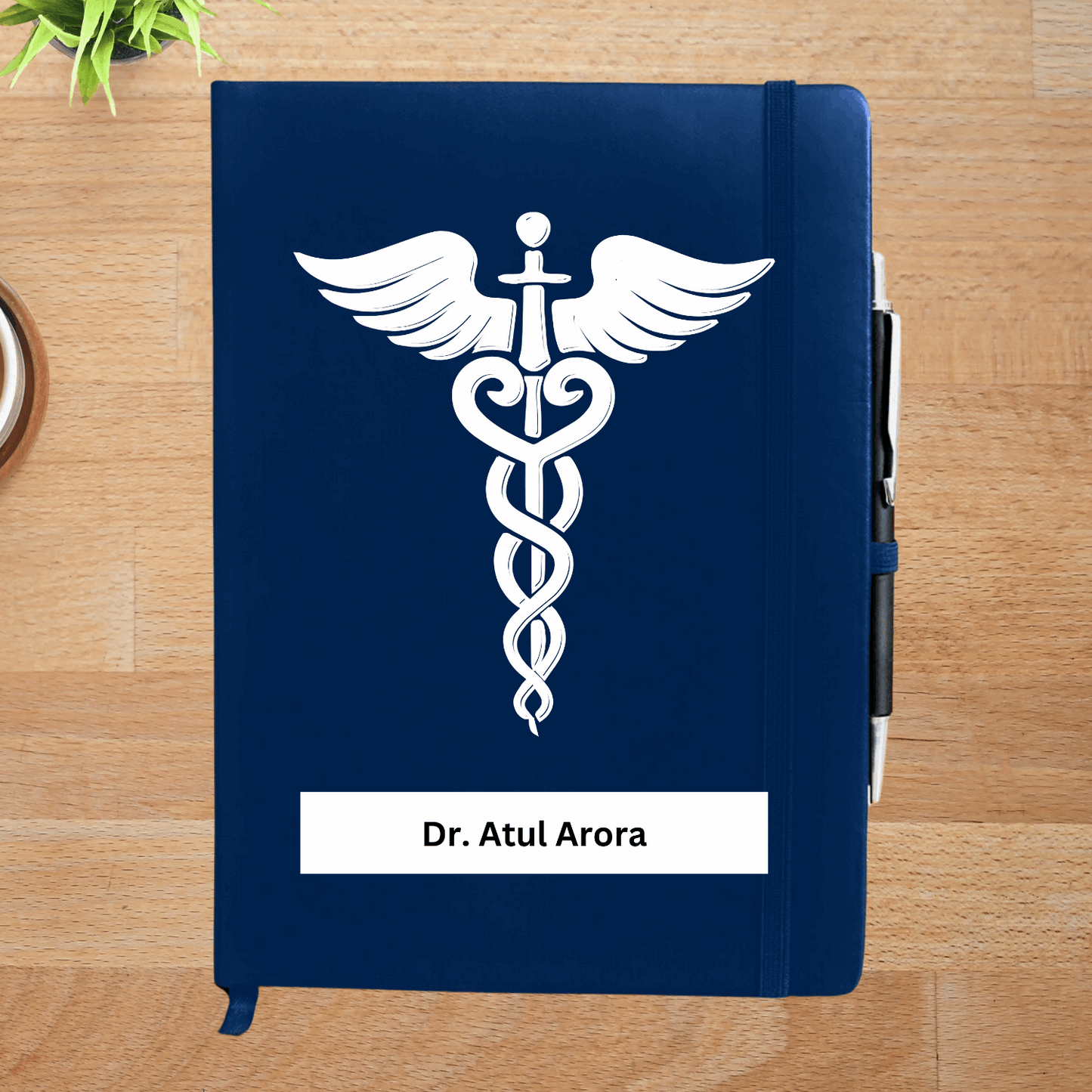 Doctor Caduceus Personalized Diary - Happy Jugnu