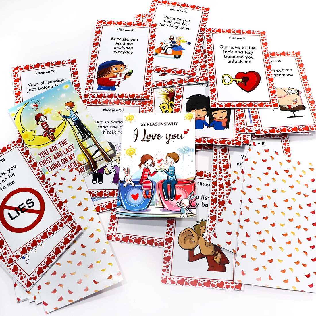 Love deck | 52 reasons why I love you cards - Happy Jugnu