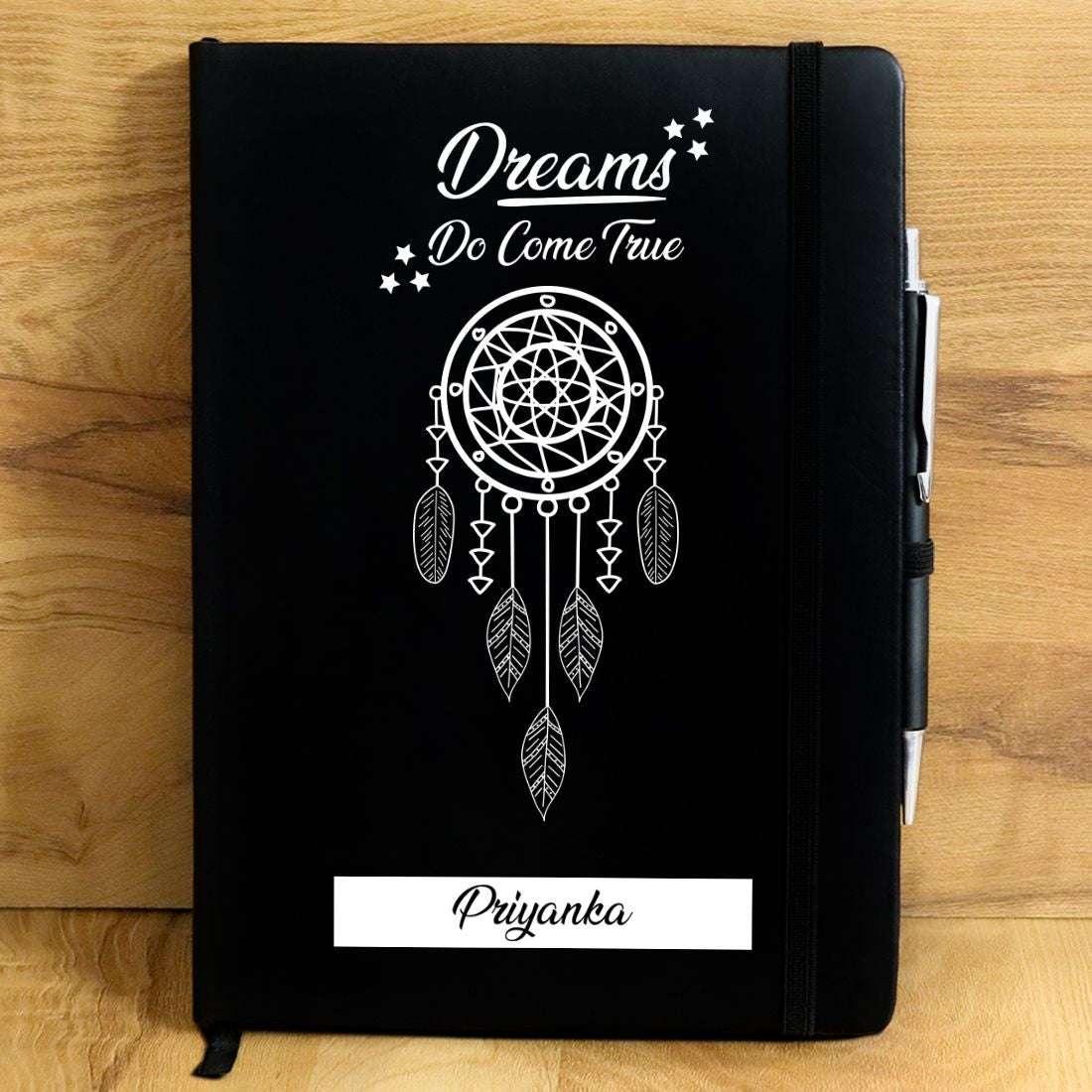 Dreams Do Come True Personalized Diary - Happy Jugnu
