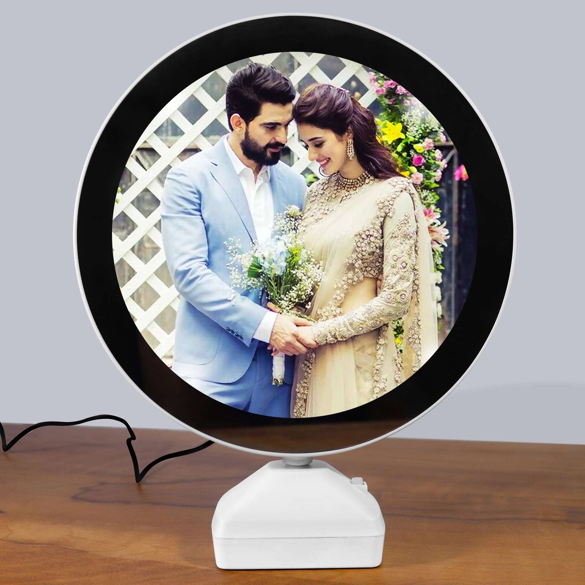 Personalised Magic Mirror and photo frame - Happy Jugnu