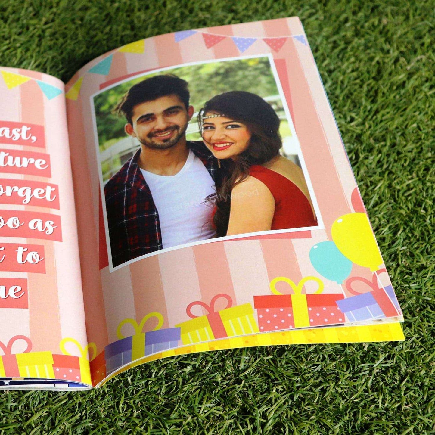 Personalized Birthday Photo Book - Happy Jugnu