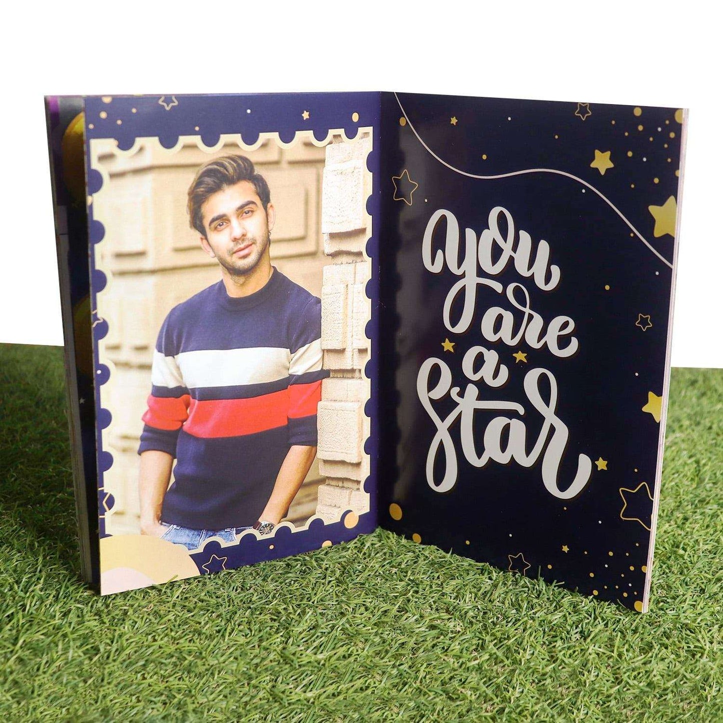 Personalized Birthday Photo Book - Happy Jugnu
