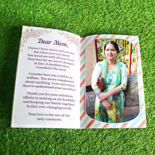 Personalized Memories Photo Book For Mother - Happy Jugnu