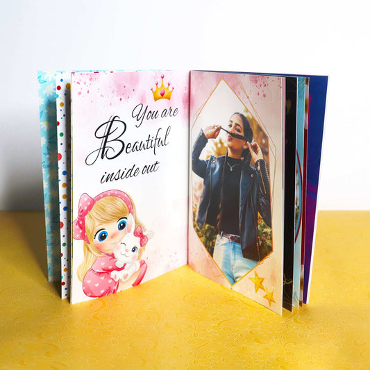 Personalized Memories Photo Book For Sister - Happy Jugnu