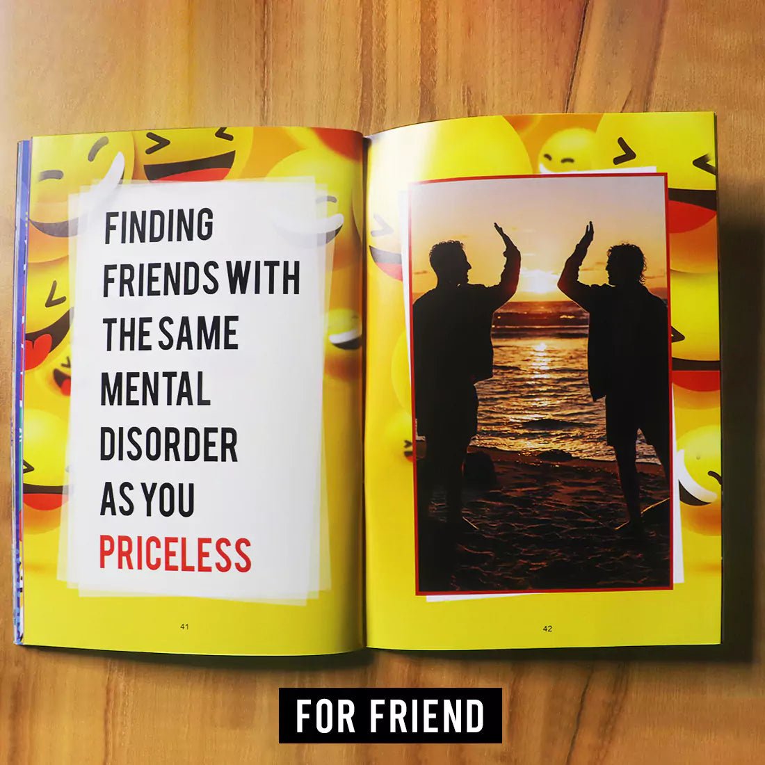 Personalized Our Friendship Memories Book - Happy Jugnu