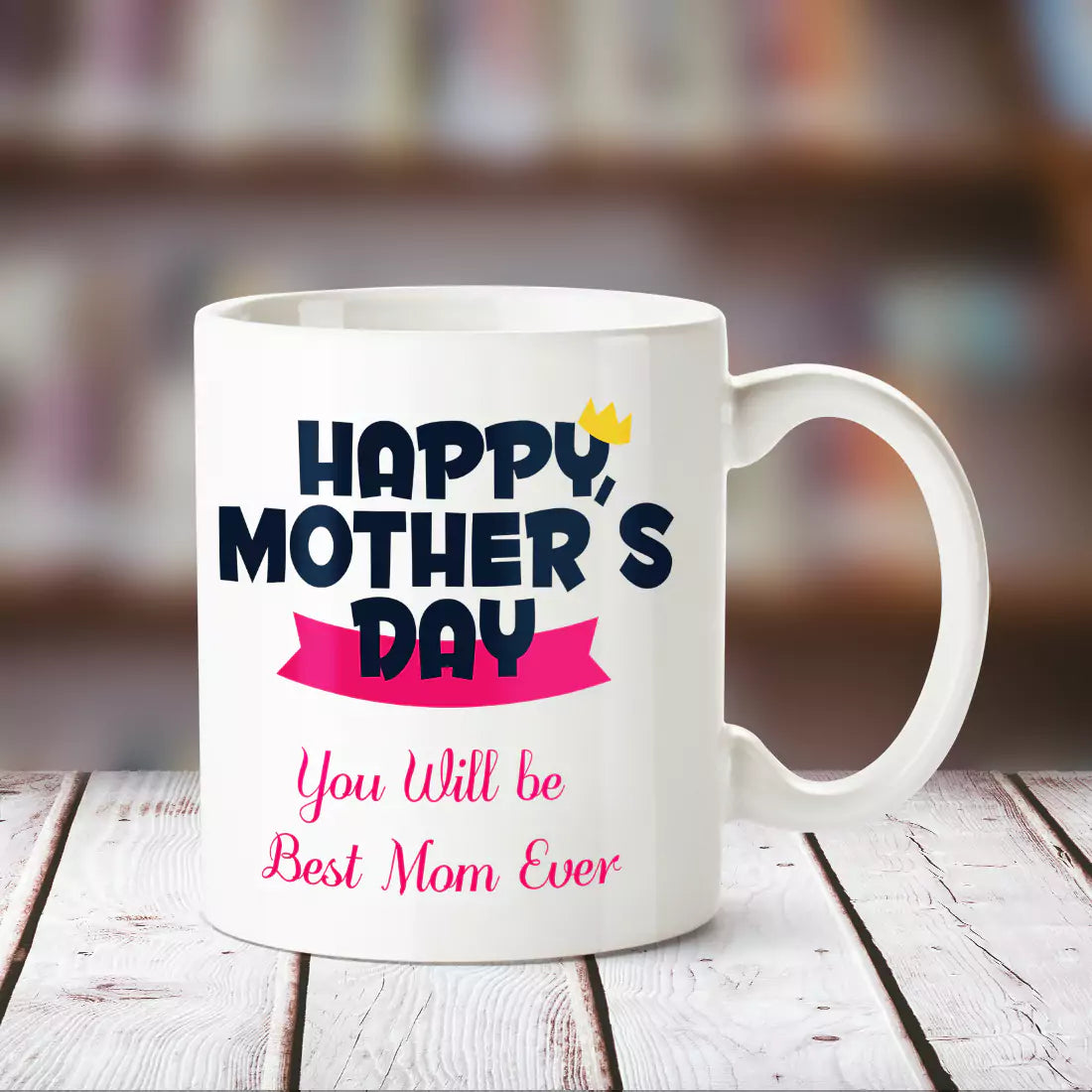 Happy Mothers Day Coming Soon Pregnancy White Mug