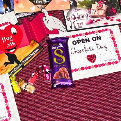 Open When Valentine Letter | Personalized Valentine week Combo