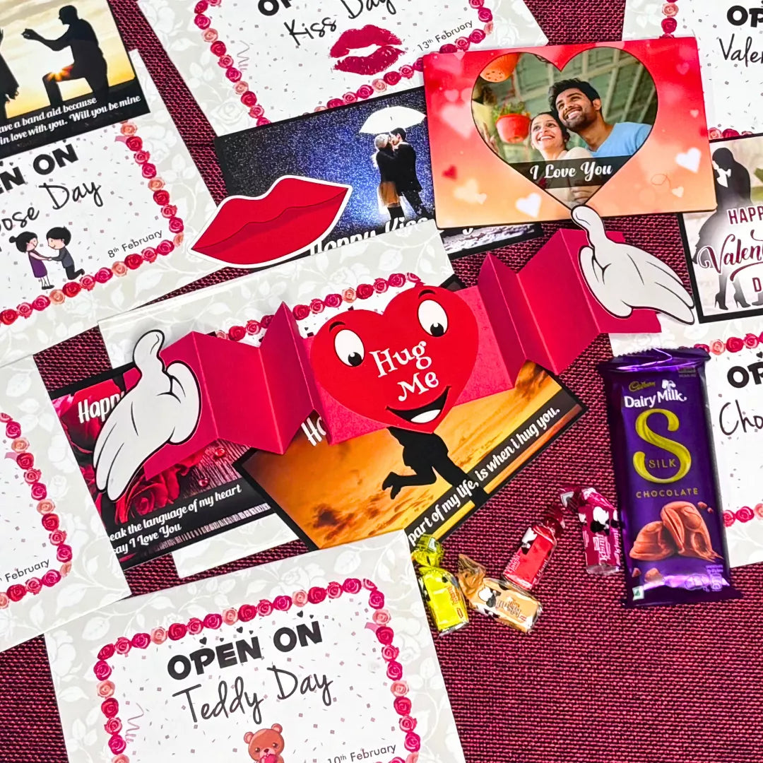 Open When Valentine Letter | Personalized Valentine week Combo