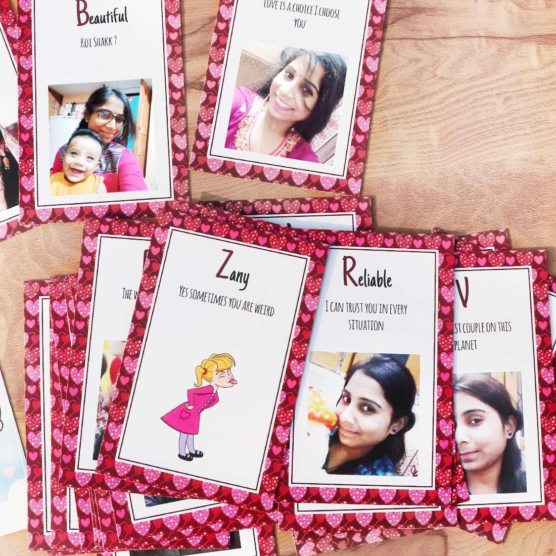 A2Z things I like about you cards
