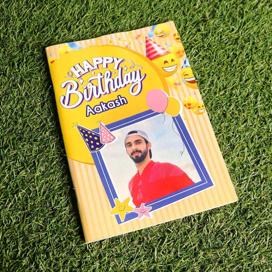 Personalized Birthday Photo Book - Happy Jugnu