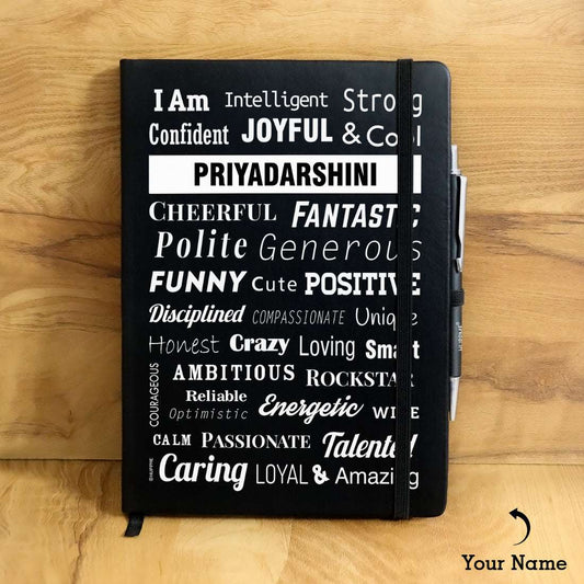 Personalized Good Personality Name Diary - Happy Jugnu