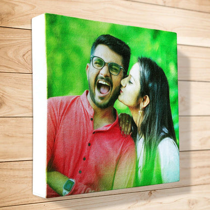 Photo Canvas Print - Happy Jugnu