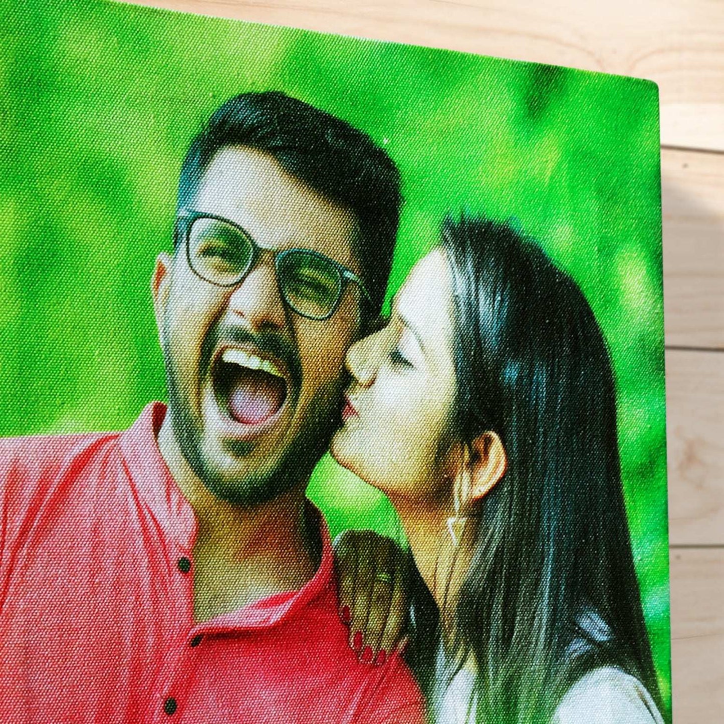 Photo Canvas Print - Happy Jugnu