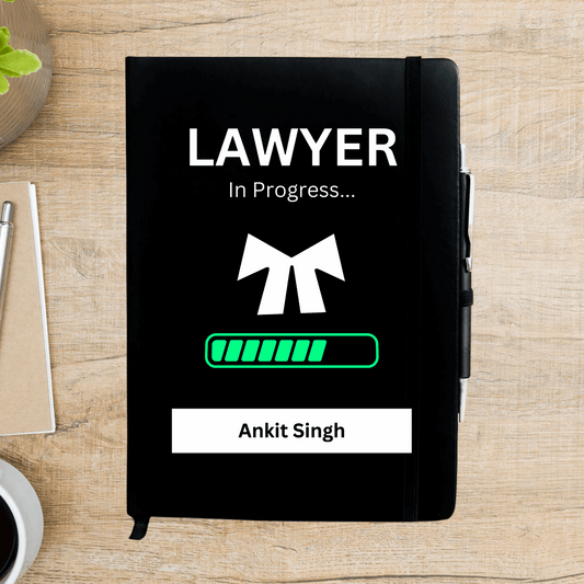 Lawyer in Progress Personalized Diary - Happy Jugnu