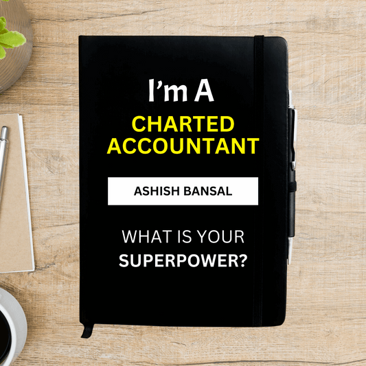 CA superpower Personalized Diary - Happy Jugnu