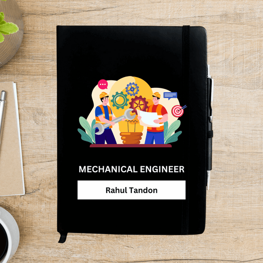 Mechanical Engineer Personalized Diary - Happy Jugnu