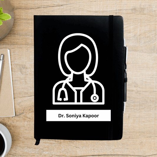 Female doctor Personalized Diary - Happy Jugnu