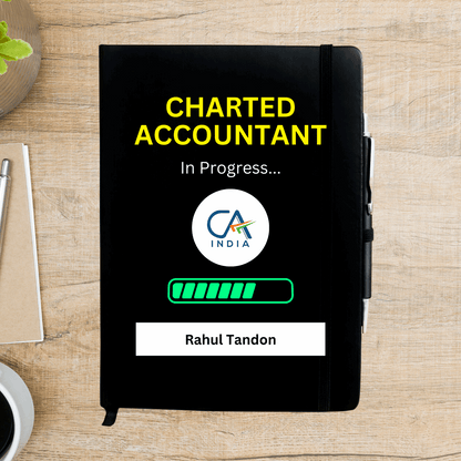 CA Student Personalized Diary - Happy Jugnu