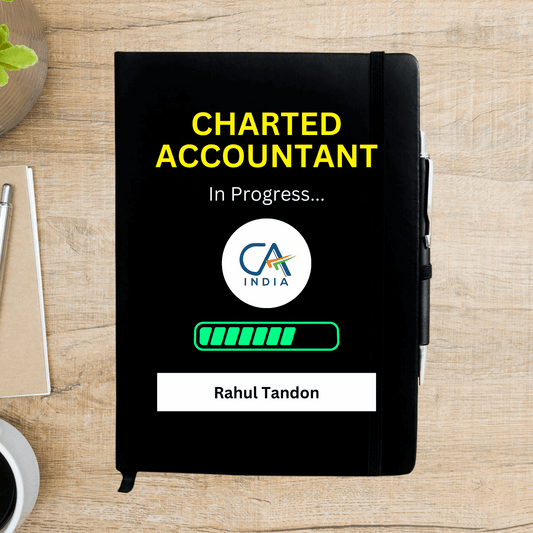 CA Student Personalized Diary - Happy Jugnu