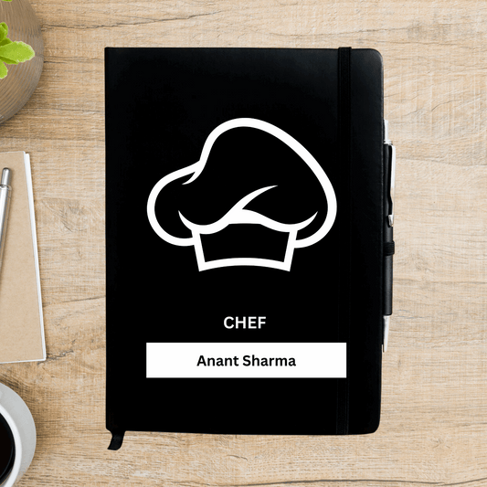 Chef Hat Personalized Diary - Happy Jugnu