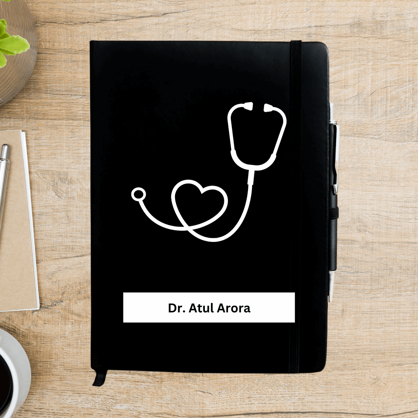 Doctor Stethoscope Personalized Diary - Happy Jugnu