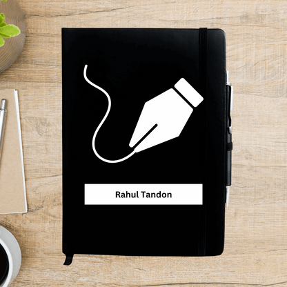 Writer Pen Personalized Diary - Happy Jugnu
