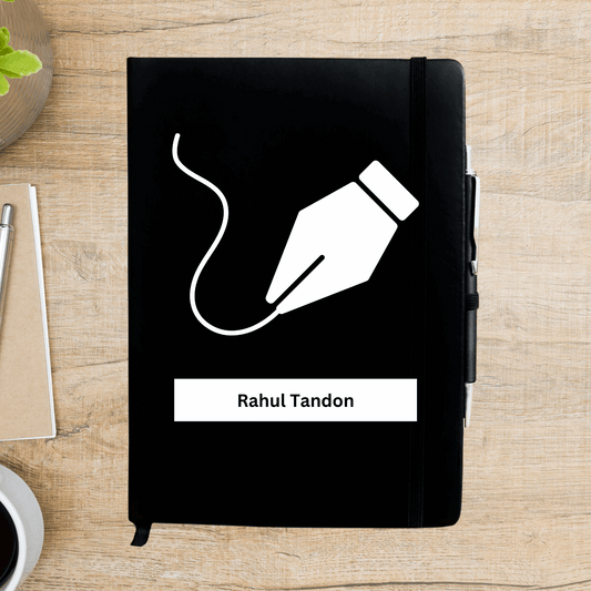 Writer Pen Personalized Diary - Happy Jugnu