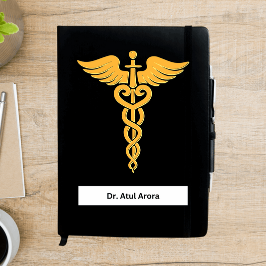 Doctor Caduceus Personalized Diary - Happy Jugnu