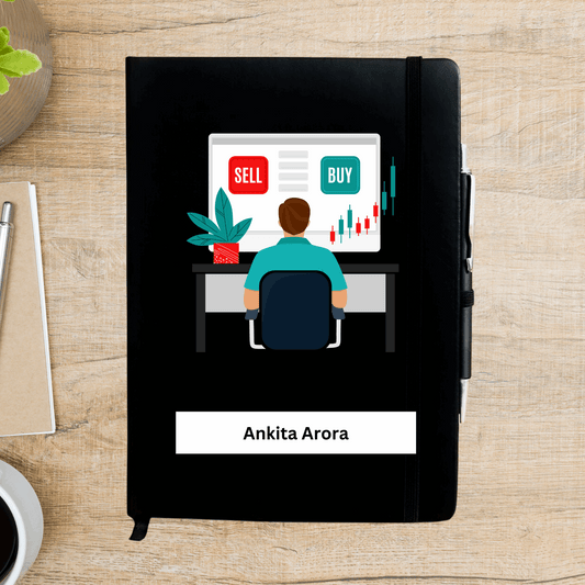 Stock Trader Personalized Diary - Happy Jugnu