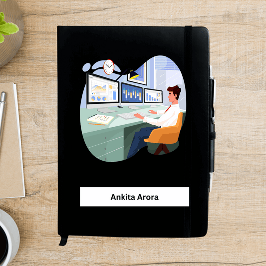 Stock Trading Personalized Diary - Happy Jugnu