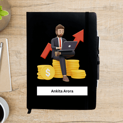 Millionare Investor Personalized Diary - Happy Jugnu