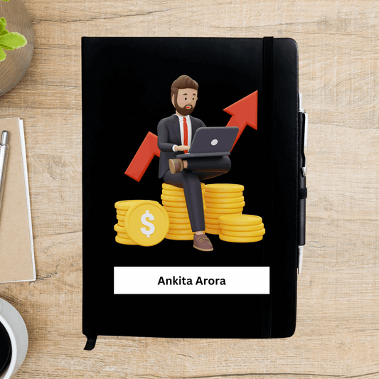 Millionare Investor Personalized Diary - Happy Jugnu
