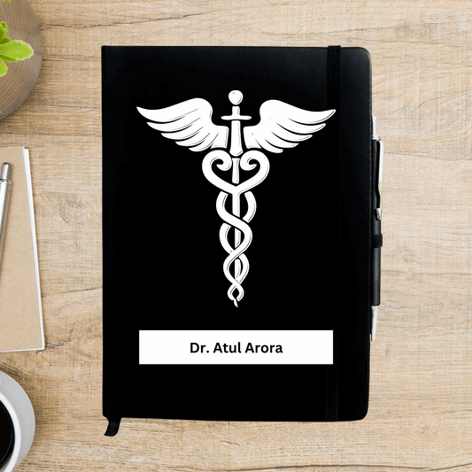 Doctor Caduceus Personalized Diary - Happy Jugnu
