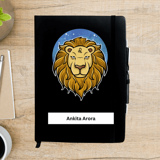 Leo Zodiac Personalized Diary - Happy Jugnu
