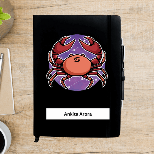 Cancer Zodiac Personalized Diary - Happy Jugnu