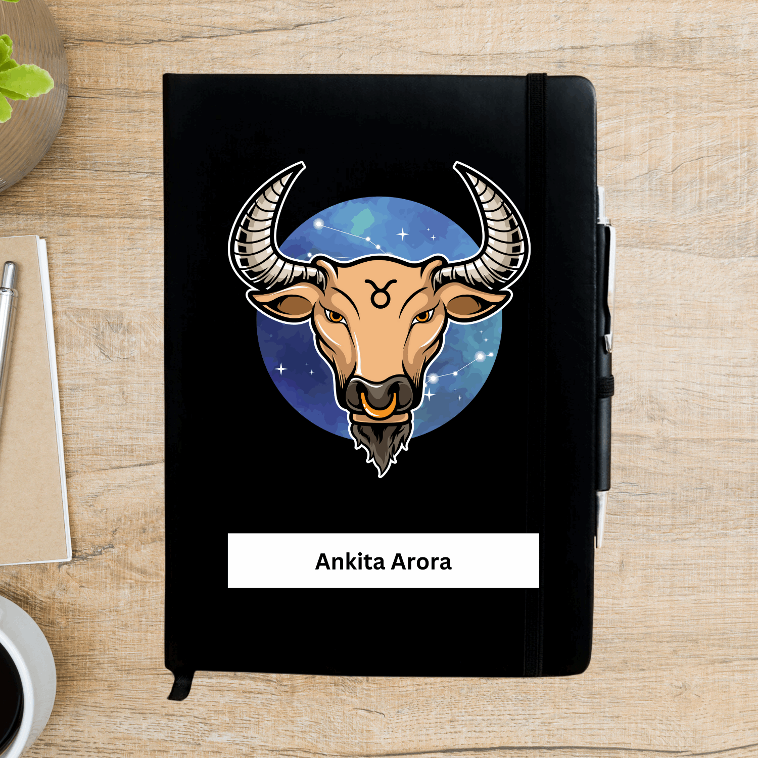 Tauras Zodiac Personalized Diary - Happy Jugnu