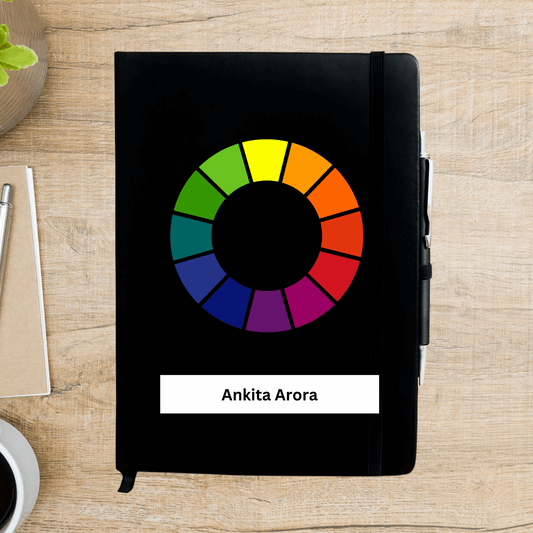 Color Wheel Personalized Diary - Happy Jugnu