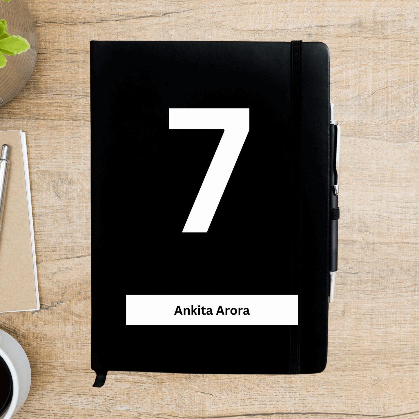 7 Number - Mulank 7 Personalized Diary - Happy Jugnu