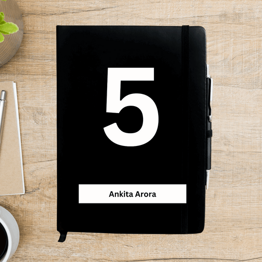 5 Number - Mulank 5 Personalized  Diary