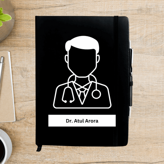 Male Doctor Personalized Diary - Happy Jugnu