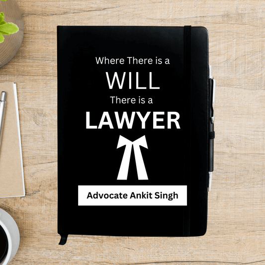Will Lawyer Personalized Diary - Happy Jugnu