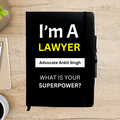 Lawyer Superpower Personalized Diary - Happy Jugnu