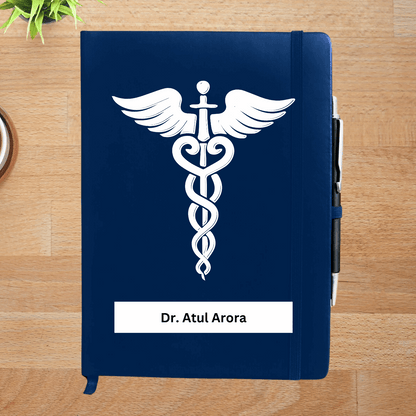 Doctor Caduceus Personalized Diary - Happy Jugnu