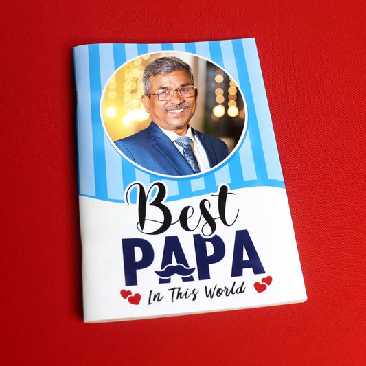 Personalized Memories Photo Book For Father - Happy Jugnu