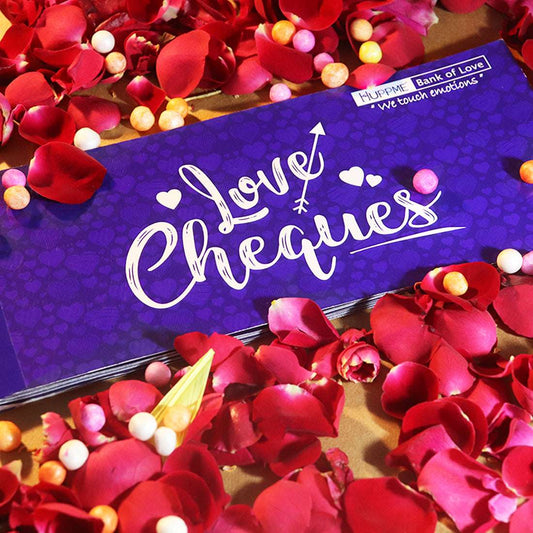 Personalized Love Cheques - Happy Jugnu