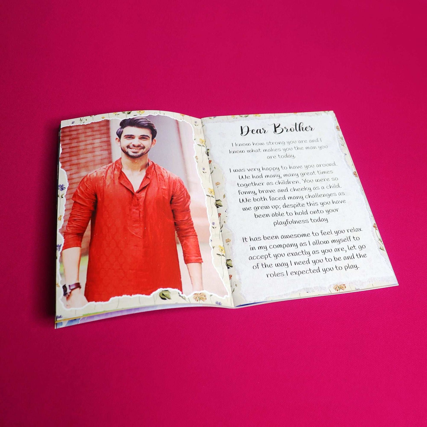 Personalized Best Brother Book - Happy Jugnu
