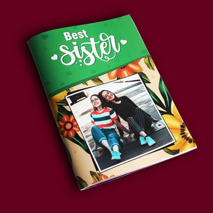 Personalized Memories Photo Book For Sister - Happy Jugnu