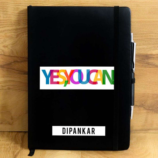 Yes You Can Personalized Diary - Happy Jugnu