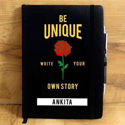 Be Unique Personalized Diary - Happy Jugnu